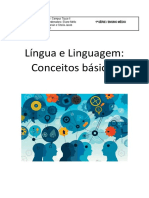 AULA 1 - Língua e Linguagem Com Exercícios