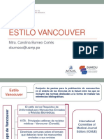 Clase 7 Estilo Vancouver