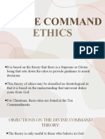 Divine Command Ethics
