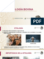 Etología Bovina