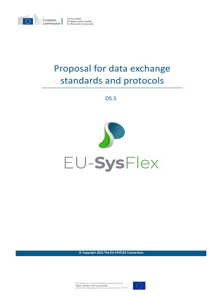 Proposal For Data Exchange Standards and Protocols | PDF | Smart Grid ...