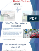 Status of Electric Vehicles in India