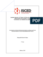 Crescimento Econômico Moçambique