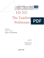 ED 202: The Teaching Profession: Natalie P. Villalon