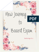 A New Journey To Board Exam
