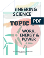 Topic 4 - Work, Energy and Power