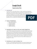 Conflict of Law Rough Draft