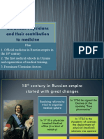 Ukrainian Physicians and Their Contribution