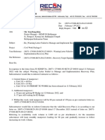 26071-CV008-RCN-JO-LT-00109 - Re - Warning Letter Failed To Manage and Implementation Recovery Plan