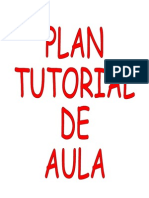 Plan Tutorial de Aula