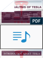 Tesla SWOT