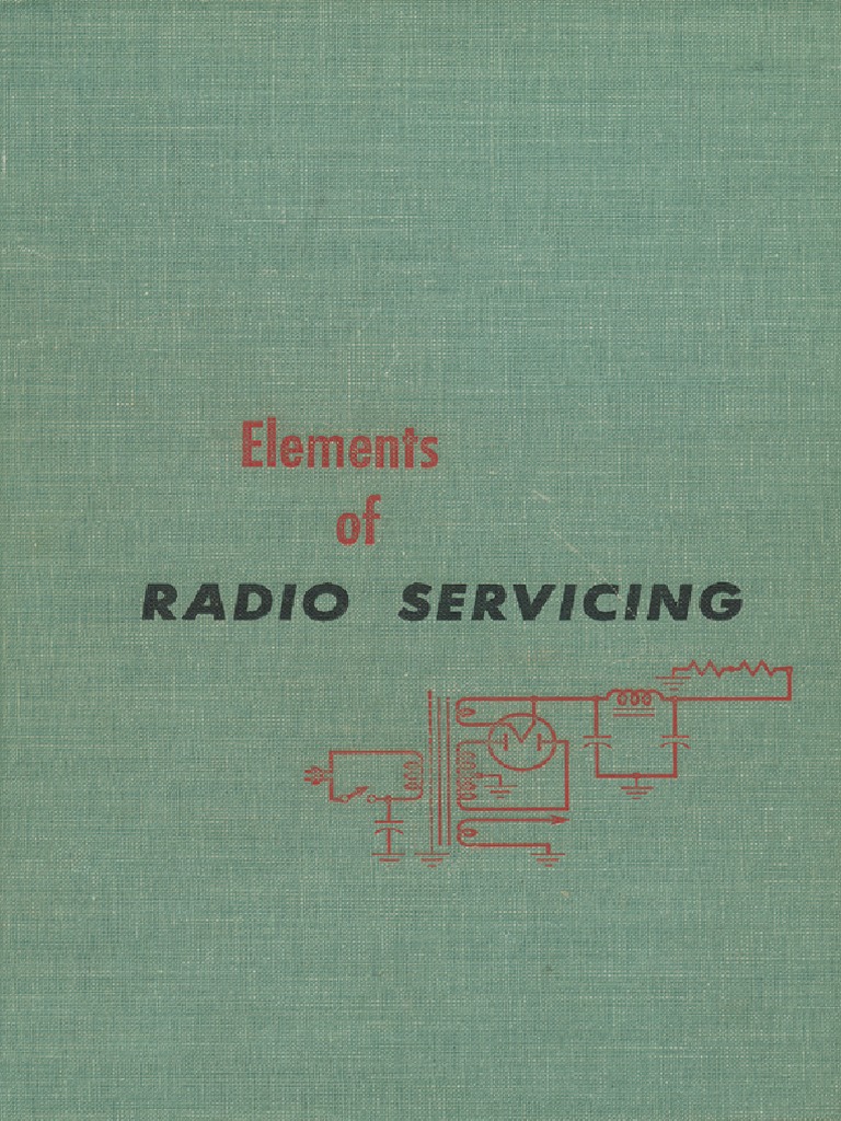 Elements of Radio Servicing Marcus Levy 1947 PDF