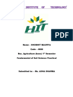 Soil Sample Analysis