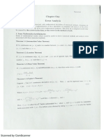 Numerical Analysis Chapter 1 Error Analysis