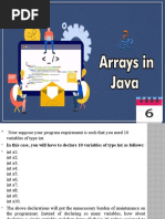 Java Arrays