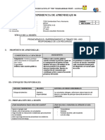 Experiencia de Aprendizaje 7 3ro