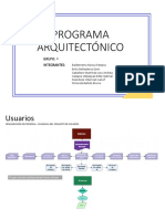 Progrma Arquitectonico-Grupo 4