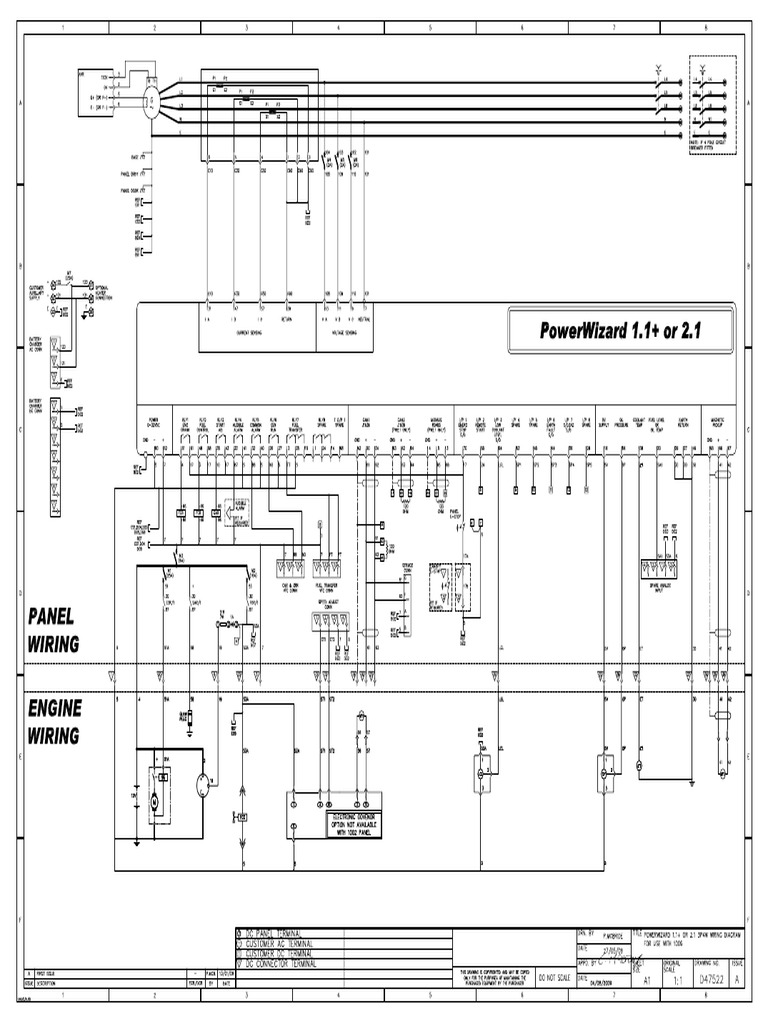 Panel Power Wizard 1 1 Planos Electricos 833693 | PDF
