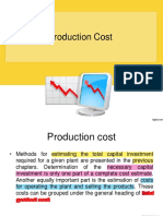 Production Cost Breakdown