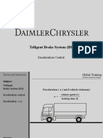 Telligent Brake System Deceleration Control