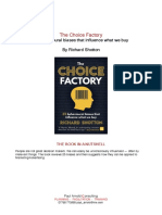 The Choice Factory by Richard Shotton