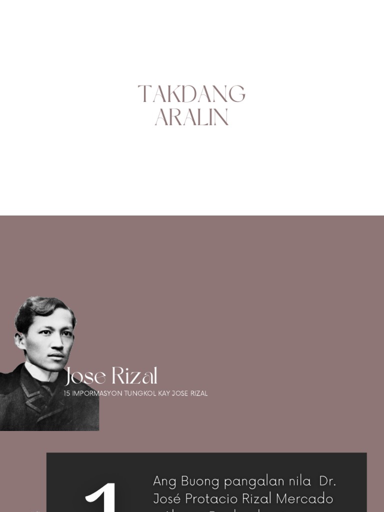 Jose Rizal | PDF
