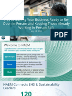 Naem GHD Webinar Getting Business Ready Re Open in Person Keep Essential Employees Safe