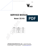 Service Manual: Model: DS-425
