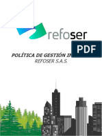 RS GE PO 02 Politica Gestion Integral RS V1