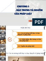 Chương 3 - Khái niệm, đặc trưng và nguồn của pháp luật