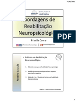 Priscila Covre - Praticas em Reabilitacao Neuropsicologica - alunos