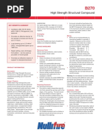 High Strength Structural Compound: Key Benefits Summary