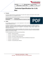 NPS/002/020 - Technical Specification For 11 & 20kV Power Cables