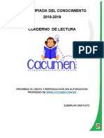 Cuaderno de Lectura