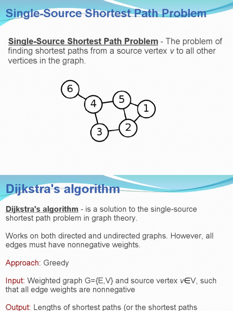 Dijkestra Algorithm PPT L-20 | Download Free PDF | Applied Mathematics ...
