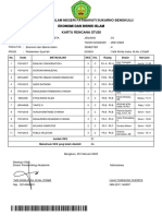 Cetak KRS Mahasiswa 25 Februari 2022