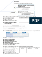 Adjetivos e Quantificadores