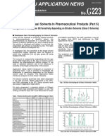 G223 - Analysis of Residual Solvents in Pharmaceutical Products (Part 6)