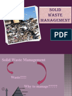 Solid Waste Management: Collection, Treatment and Disposal