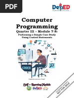 STE Computer Programming Q3 MODULE 7 8