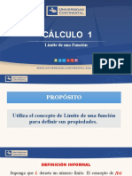 Diapositiva de Sesión 1 - Límite de Una Función