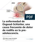 Enfermedad de Osgood-Schlatter