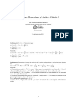 Calculo I - Ingeniería Mecánica - UC3 - Funciones Elementales y Límites