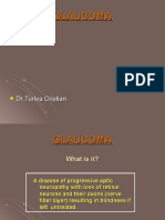 Glaucoma: A Disease of Progressive Optic Neuropathy