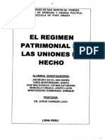 289157142 El Regimen Patrimonial en Las Uniones de Hecho (1)