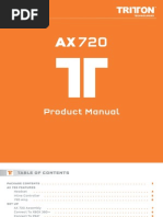 Download AX720 User Manual by desipilla SN57416150 doc pdf