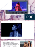 Ariana Grande: Accomplished By: Negroi Cătălina