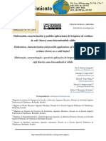 Elaboración, Caracterización y Posibles Aplicaciones de Briquetas de Residuos de Café (Borra) Como Biocombustible Sólido