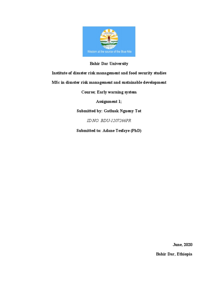 Understanding the Key Elements and Effective Use of Early Warning