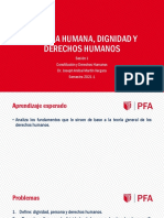 PT 1 Persona Humana, Dignidad y Derechos 2021-1 - para Estudiantes